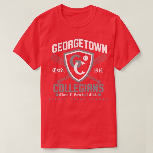 Georgetown Collegians T-shirt (Design voorkant)
