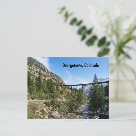 Georgetown Colorado Briefkaart (Staand voorkant)