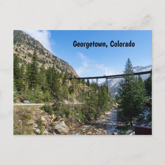 Georgetown Colorado Briefkaart (Voorkant)