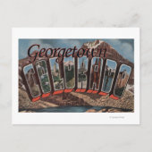 Georgetown, Colorado - Large Letter Scenes Briefkaart (Voorkant)