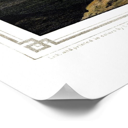 Georgetown, D.C. Panoramic Map - 1855 Poster (Hoek)