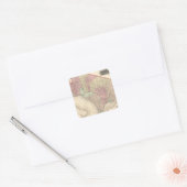 Georgetown en de stad Washington Vierkante Sticker (Envelop)