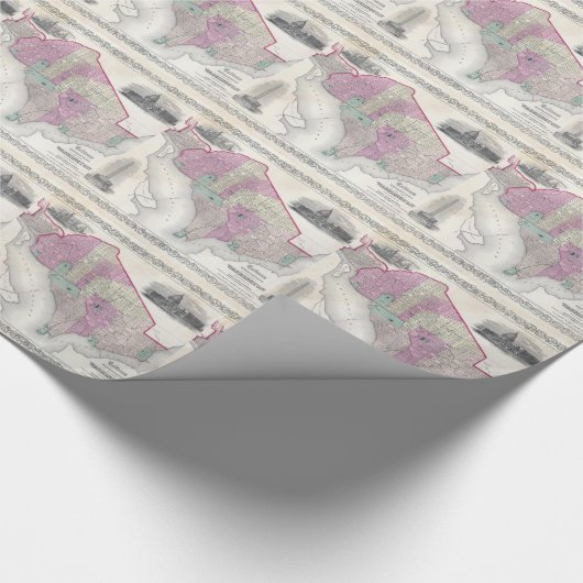 Georgetown en Washington DC Cadeaupapier (Hoek)