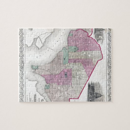 Georgetown en Washington DC Legpuzzel (Horizontaal)