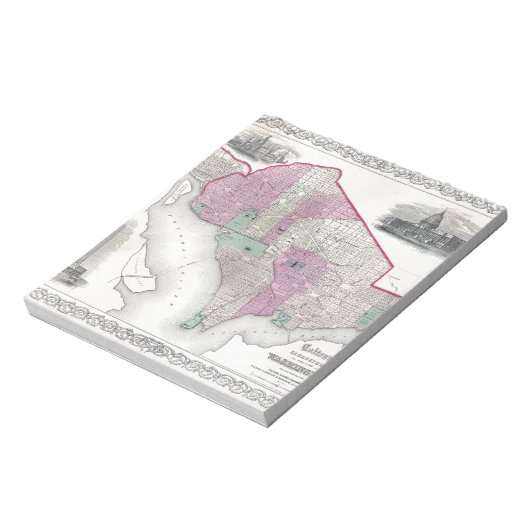 Georgetown en Washington DC Notitieblok (Linkerzijde)