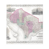 Georgetown en Washington DC Notitieblok (Voorkant)