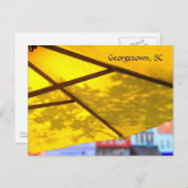 Georgetown Front Street Cafe Post Card Briefkaart (Voorkant / Achterkant)