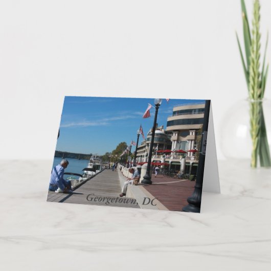 Georgetown, gelijkstroom kaart (Voorkant)