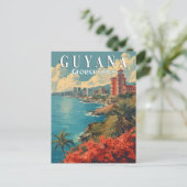 Georgetown, Guyana Briefkaart (Staand voorkant)