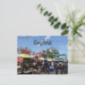 Georgetown Guyana Briefkaart (Staand voorkant)