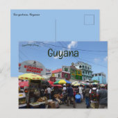 Georgetown Guyana Briefkaart (Voorkant / Achterkant)