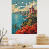 Georgetown, Guyana Poster (Keuken)