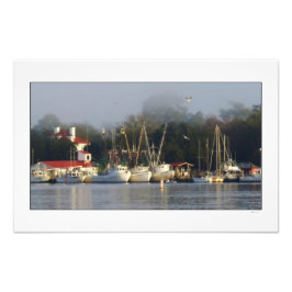 Georgetown Harbor Morning Foto Afdruk
