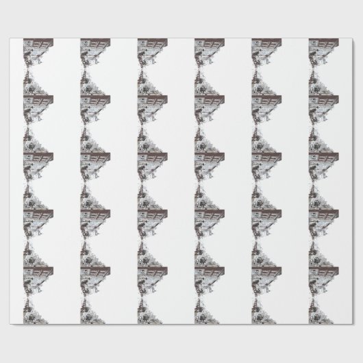 GEORGETOWN IN WASHINGTON, DC CADEAUPAPIER (Vlak)