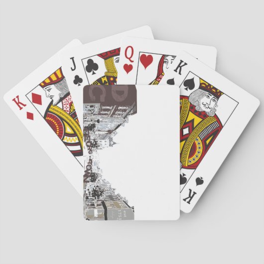 GEORGETOWN IN WASHINGTON, DC SPEELKAARTEN (Achterkant)