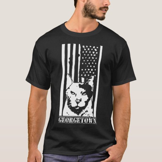 Georgetown Kat T-shirt (Voorkant)