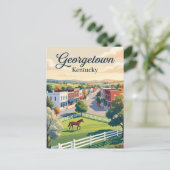 Georgetown, Kentucky Briefkaart (Staand voorkant)