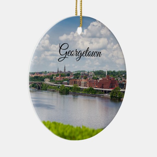 Georgetown Keramisch Ornament (Rechts)