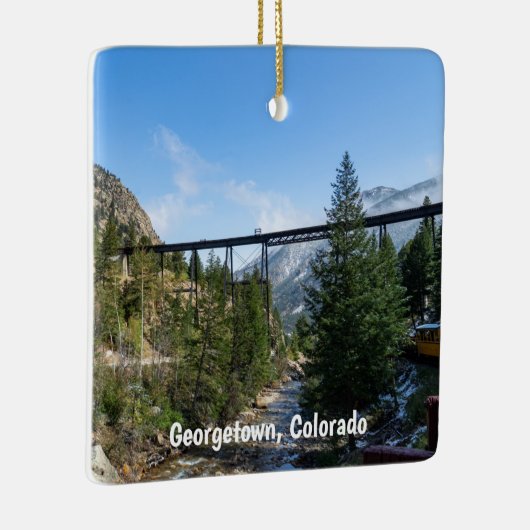 Georgetown Loop Railroad Keramisch Ornament (Rechts)