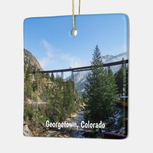 Georgetown Loop Railroad Keramisch Ornament (Links)