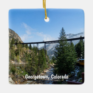 Georgetown Loop Railroad Keramisch Ornament