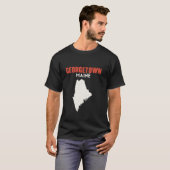 Georgetown Maine Verenigde Staten Verenigde Staten T-shirt (Voorkant volledig)
