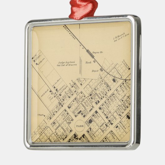Georgetown Metalen Ornament (Links)