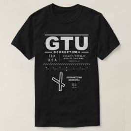 Georgetown Municipal Airport GTU T-shirt