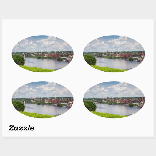 Georgetown Ovale Sticker (Vel)