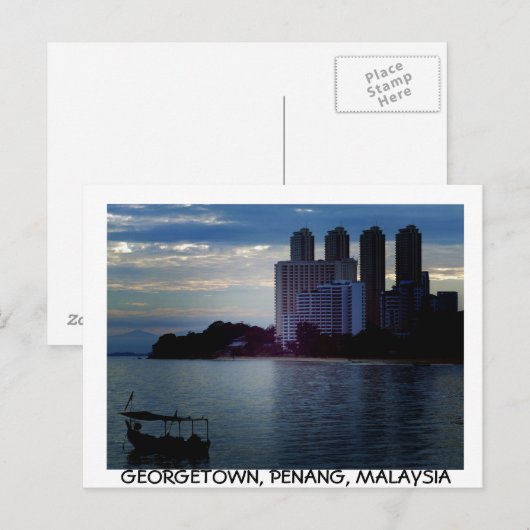 Georgetown, Penang briefkaart (Voorkant / Achterkant)