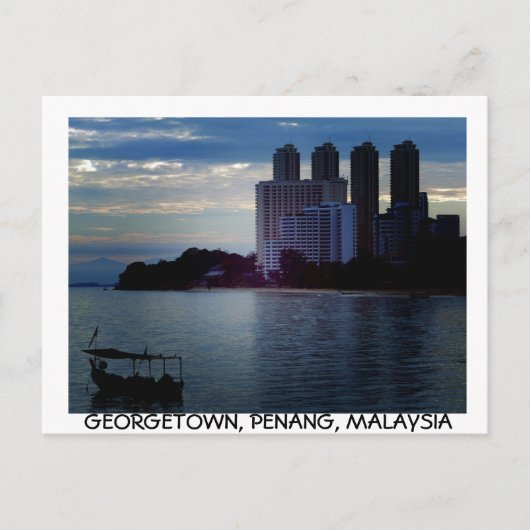 Georgetown, Penang briefkaart (Voorkant)