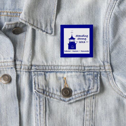 Georgetown SC Fire Herdenking Pin Button (In situ)