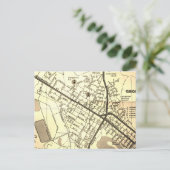 Georgetown, SC Map Briefkaart (Staand voorkant)