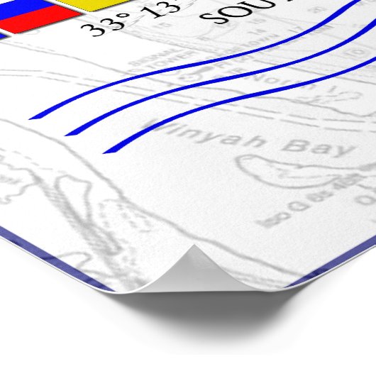 Georgetown SC Marine Signal Poster (Hoek)