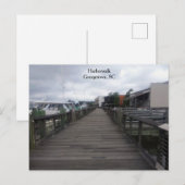 Georgetown, South Carolina Harbour Walk Briefkaart (Voorkant / Achterkant)