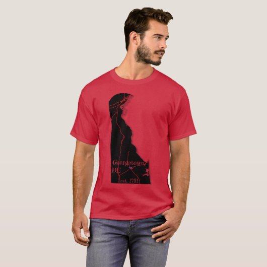 Georgetown T-shirt (Voorkant volledig)