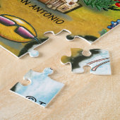 Georgetown Texas Cartoon Map Legpuzzel (Zijkant)