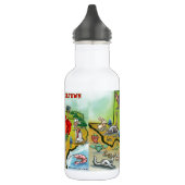 Georgetown Texas Cartoon Map Waterfles (Links)