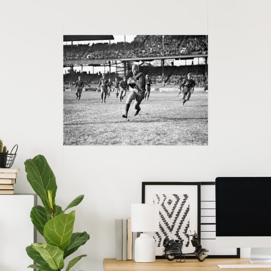 Georgetown vs. Bucknell, 1923 Poster (Thuiskantoor)