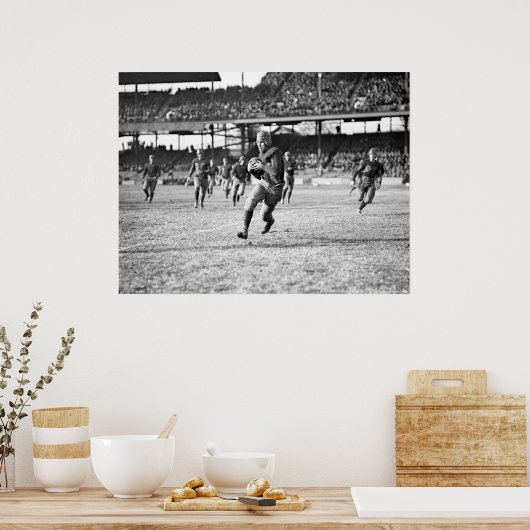 Georgetown vs. Bucknell, 1923 Poster (Keuken)