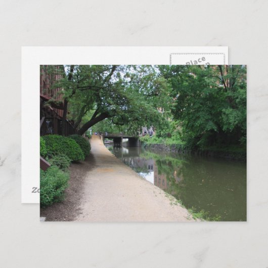 Georgetown Walk Briefkaart (Voorkant / Achterkant)