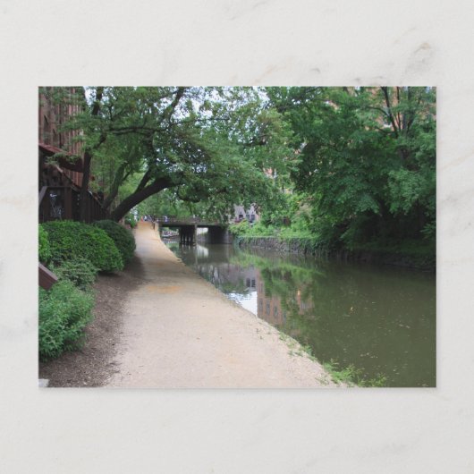 Georgetown Walk Briefkaart (Voorkant)