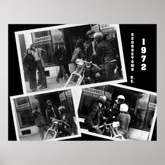 Georgetown, Washington, D.C. 1972 Poster (Voorkant)