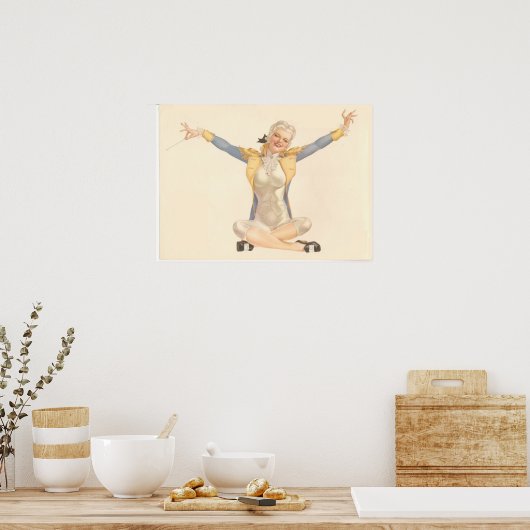 Georgette Washington Poster (Keuken)