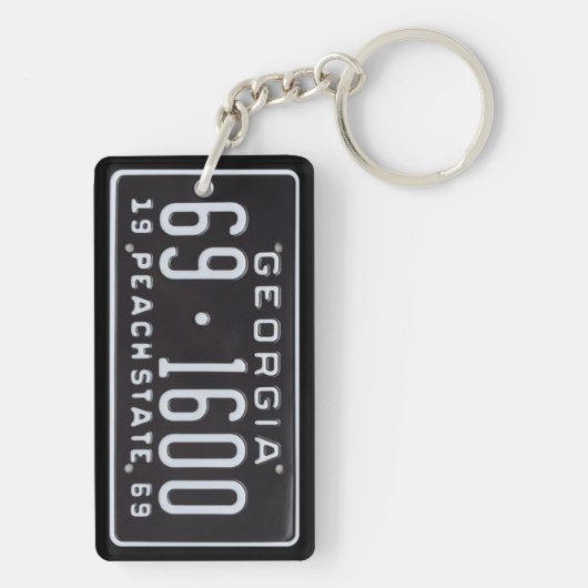 Georgia 1969  Bord Sleutelhanger C2 (achterkant)