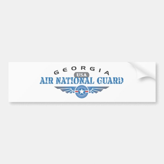 Georgia Air National Guard Bumpersticker (Voorkant)