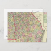 Georgia, Alabama Briefkaart (Voorkant / Achterkant)