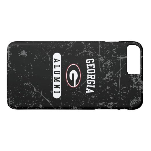 Georgia Alumni | Grunge Case-Mate iPhone Case (Achterkant (Horizontaal))