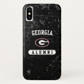 Georgia Alumni | Grunge Case-Mate iPhone Case (Achterkant)