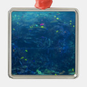 Georgia Aquarium Metalen Ornament (Voorkant)